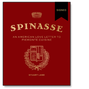 Spinasse Cookbook signed by Chef Stuart Lane